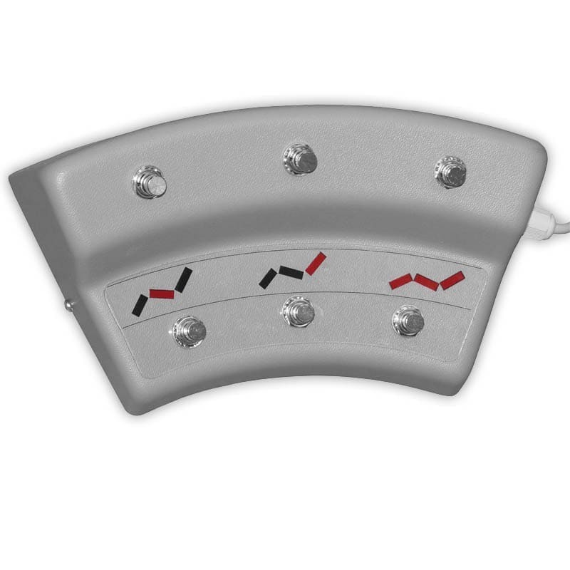 Ножная педаль управления для кресел с 3-мя моторами