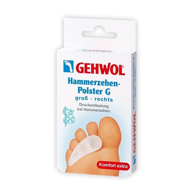 Геволь гель-подушка под пальцы G (GEHWOL hammerzehen-polster G), упаковка 1шт