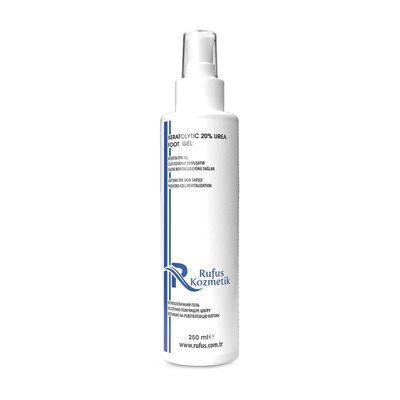 Rufus Keratolytic Gel 250 мл, гель размягчитель для кожи стоп